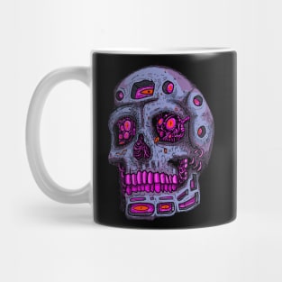 Cyberpunk Skull Mug